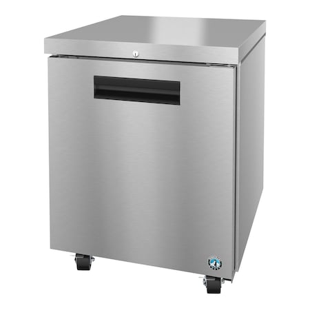 Hoshizaki Freezer, Single Section Undercounter, Stainless Door with Lock UF27B-01